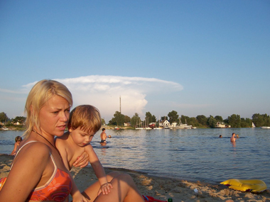 облако над Киевом 16 июля 2009