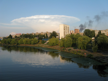 Облако над Киевом 16 июля 2009